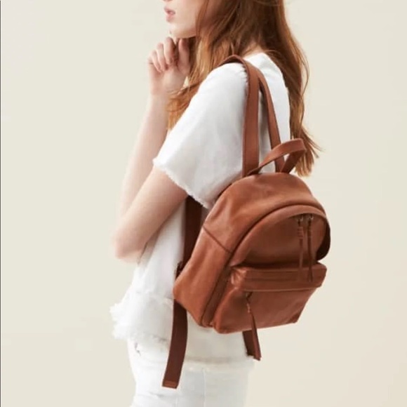 lorimer leather backpack